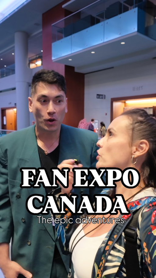 Such an amazing time @fanexpocanada 
There is so much to see and do... 
Grab your costume and friends and explore the fandom, gaming, movies, panels, collectibles, art work and the many activations 

Thanks @its.jamesgomez

#fanexpocanada #cosplay #story #funtimes