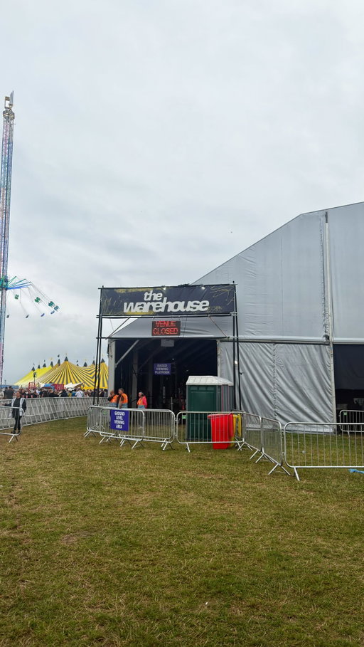THE WAREHOUSE WILL NOT REOPEN 🎪

After today’s safety concerns at @omarplus’ set, the brand-new stage at @officalrandl will not open again today meaning acts like @skepta and @eastenddubs will all not perform their sets.

Fingers crossed that the venue will come up with a plan for tomorrow with big names like @silvabumpa and @youngmallgrab scheduled to perform. 

🔗 Follow the link in our bio to read all about The Warehouse closure

#leeds #leedsfestival2026 #leedsfest #leedsfestival #readingandleeds