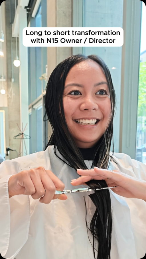 Long 👉 Short stunning transformation ✨

Also! Hair consultation with the legend himself! 

Going from long to short hair isn’t as simple as it might look. A lot of considerations and precision cutting is required. Which is why the consultation process is so important. 

If you’re thinking of going through a big transformation, come see us at @n15hair 

Stylist : @hiroki_n15 
Location : N15 College 

Model : @christineemariel 
.
.
.
#torontohairsalon #torontohairstylist #n15hair