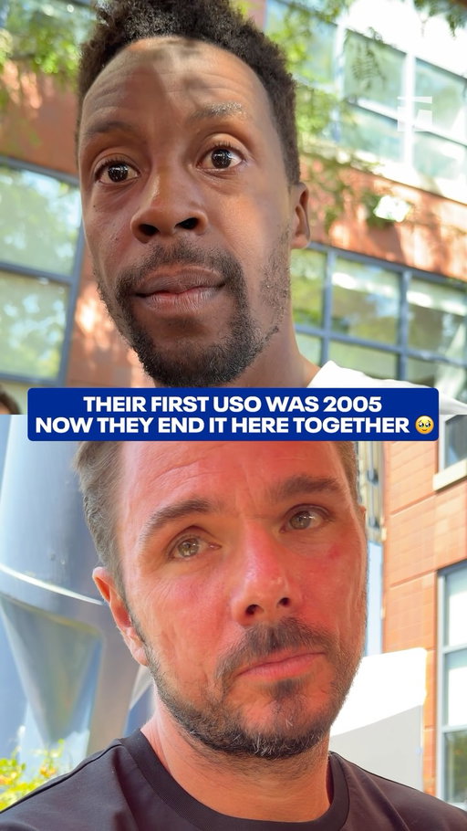 Things are already getting sentimental 🥹 

We caught up with @iamgaelmonfils & @stanwawrinka85 before their final Grand Slam appearances ❤️

#usopen