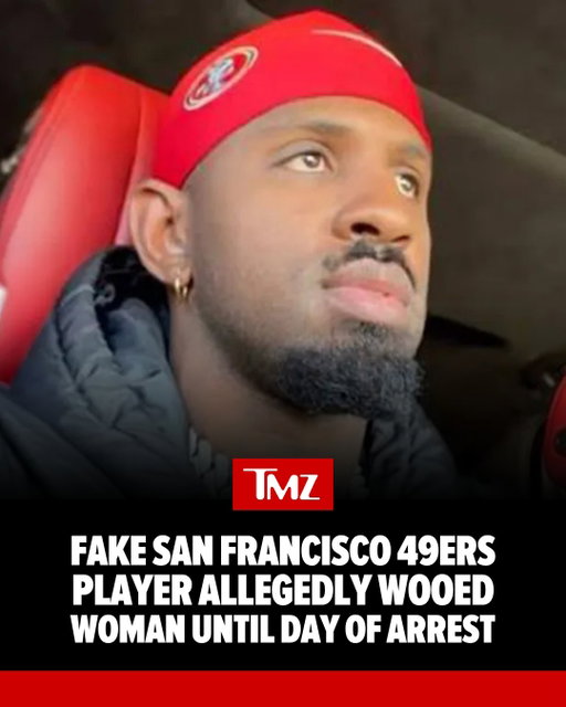 👀 A woman claiming to be the last victim of alleged fake 49ers player Daejon Love says she was still wrapped up with him right until the day the FBI arrested him ... and she's flashing what she says are receipts.

Read the details at the link in bio 🔗