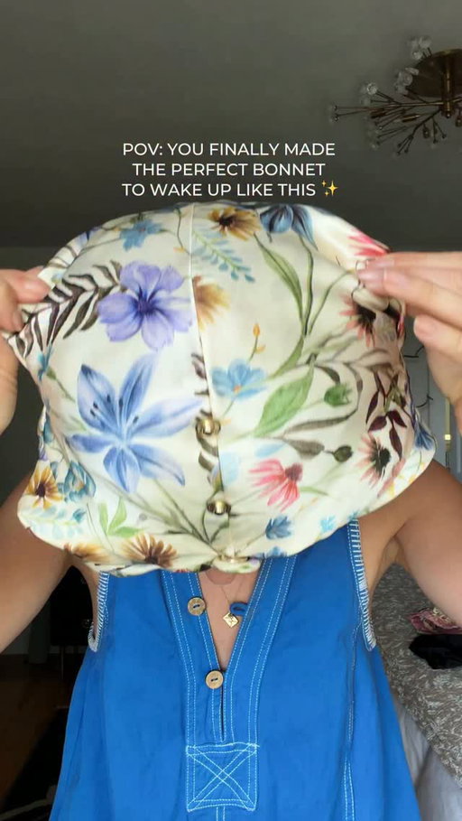 POV: you finally made the perfect bonnet 🤍 Comment “BONNET” and I’ll send you the link! 

Okay curlfriends let’s chat…Sleeping in a bonnet IS non-negotiable if you want your hair to last past day one.

But not just any bonnet. Those cheap polyester amazon ones are working AGAINST your curls, we don’t do polyester BS around here…IYKYK

The RIGHT bonnet is what actually gives you:
✨ day 2, day 3, and dare I say day 4 curls that survive the night
✨ no more frizz, no more tangling
✨ way less breakage = actual length retention
✨ curls that stay hydrated
✨ silk that keeps you cool naturally throughout the night

Here’s the thing though. I’ve been a bonnet girlie for YEARS and I’ve hated every single bonnet I’ve ever tried. Too tight, too loose, too small, too big… and that forehead and bang dent in the morning?? Absolutely not.

So I fixed it.

Say hello to the Fit Me Right Bonnet - the first bonnet with a fully adjustable system (patent pending 😌) that fits YOUR hair, YOUR length and YOUR head. 

Plus a pillow-soft comfort band on the front, so there’s zero pressure on your hairline and zero forehead line. 

100% mulberry silk, double-lined, none of that polyester BS.

2 years in development. 15 iterations… and it was worth every single one 🤍

Comment “BONNET” and I’ll send you the link

#bonnet #silkbonnet #curlyhair #curlygirl #curlyhairroutine curlyhairtips healthyhair hairtips