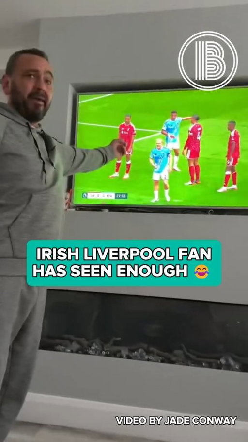 Jade Conway on tiktok shared this hilarious video of her dad watching Liverpool's draw with Nottingham Forest today. 

He speaks for a lot of Liverpool fans! 😅