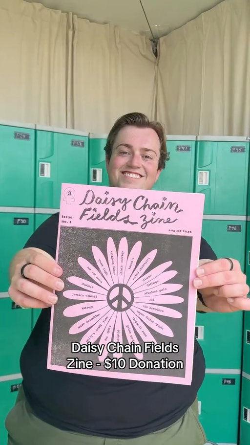 Consider this my official Daisy Chain Fields uniform #daisychainfields #daisychainfieldsfund #merchhaul #oliviarodrigo #popmusic
