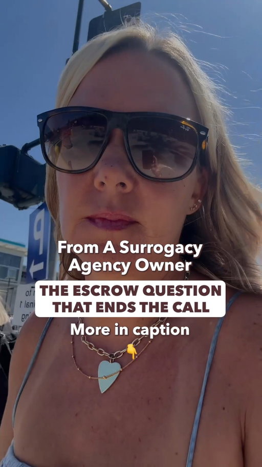 Before you sign with a surrogacy agency, ask this.

“Who is actually holding my money?”

Your agency should never be the one holding your funds. A reputable process should involve an independent escrow company and clear protections around when funds can be released.

Knowing where your money is held is just as important as knowing what you’re paying for.