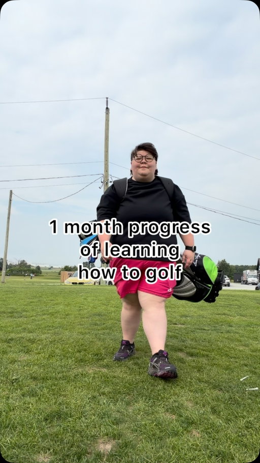 Officially been 1 month since I decided to start learning how to golf. I’ve been sticking to the driving range to nail down my swing but I’m pretty happy with the consistent contact and better power. Obviously have a lot more to learn but we’re getting there. Next up get some lessons and maybe hit up a course 👀
-
#golfvlog #beginnergolfer