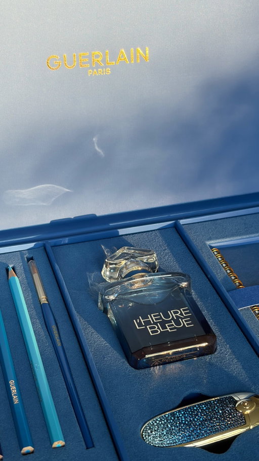 The new L’Heure Bleue is stunning ❤️ @guerlain @delphinejelk