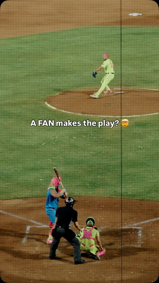 In Cosmic Baseball, we have an intermittent rule where the ball is “fair” anywhere in the stadium for 3min🤯

#cosmicbaseball #mlb #baseballboys #sportscenter #barstool