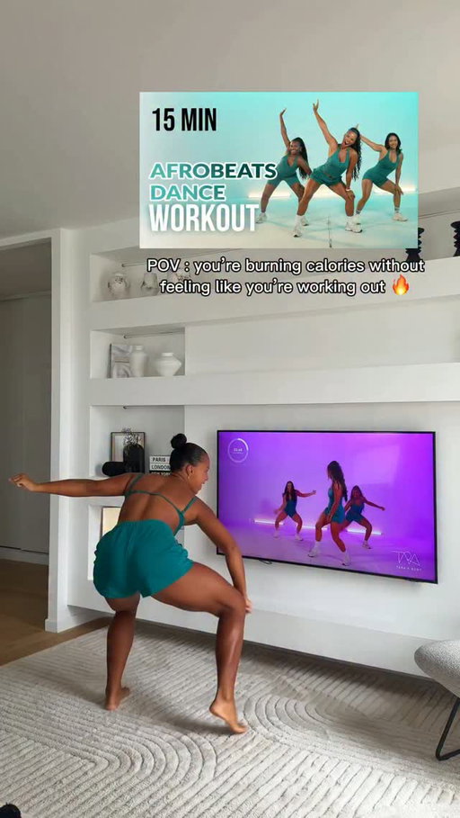 POV : you’re burning calories without feeling like working out 🔥 

Outfit @womensbest - code : TARA 🔗 

#fy #fyp #dancefitness