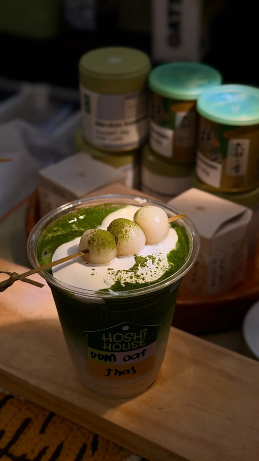 If there’s a popup market within my radar, rest assured I will track it down. Naturally, I had to inspect every single merchant at @theaftermarket.mnl Whisked and Roasted event in @thepodiummall, but the absolute main event was @hoshihouse.cafe Dango Dream Matcha! Spotting some of my favorites like @shizumatchabar, @kokorobimatcha, and @kumatcha.co made me happy, but this cup really made it a 10/10 visit! 🍡🍵💕

#minivlogsbyjash #matchadiariesbyjash #aftermarketph #yourmatchagirliepopjash #matchavlog