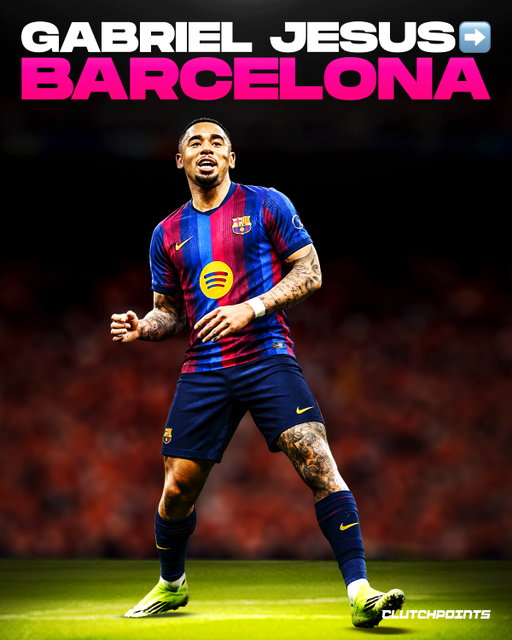 Gabriel Jesus  is heading to Barcelona.

After falling out of Mikel Arteta's plans at Arsenal , the Brazilian is now set to leave the Emirates for $11 million plus add-ons, with his medical booked for Monday. Arsenal have authorized him to travel.

It's a pretty wild turnaround for a player Arsenal paid $59 million for in 2022.

Jesus initially became a key part of Arteta's attack, but injuries and the arrival of Kai Havertz and Viktor Gyökeres pushed him down the pecking order. He now gets a fresh start at Barcelona, where he'll provide another option up front.

And there's an interesting twist.

Barcelona had been pursuing Julián Álvarez, but with that deal becoming complicated, they have turned to Jesus instead.

From Manchester City to Arsenal to Barcelona.

Gabriel Jesus is getting another shot at a new chapter.