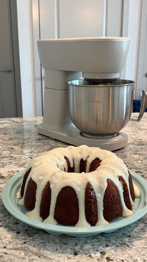 Cinnamon rolls, but make it a pound cake 🤎✨

Buttery pound cake layered with a brown sugar cinnamon swirl and finished with a creamy cream cheese glaze. The kind of dessert that makes your kitchen smell like home.
Made with my bella STIR Stand Mixer 🤎 @bellakitchen #bellapartner

Cinnamon Roll Pound Cake
Cake • 3 sticks unsalted butter, softened • 2⅔ cups sugar • ¾ cup buttermilk • 6 eggs • ½ tbsp vanilla • 3 cups all-purpose flour • ½ tsp baking soda • 1¼ tsp salt
Cinnamon Swirl • 6 tbsp butter, melted • ⅔ cup brown sugar • 2 tsp cinnamon • 1 tbsp + ¼ tsp flour • ½ tsp vanilla
Cream Cheese Glaze • 3 oz cream cheese, softened • 2 tbsp butter, softened • 1 cup powdered sugar • 3–4 tbsp milk • 1 tsp vanilla
Instructions
1. Preheat oven to 325°F. Whisk flour, baking soda, and salt together.
2. Cream butter and sugar until smooth. Add vanilla and buttermilk, then mix in eggs one at a time.
3. Slowly mix in dry ingredients until just combined.
4. Mix all cinnamon swirl ingredients together.
5. Grease and lightly flour a Bundt pan. Add half the batter, then half the cinnamon swirl. Swirl with a knife. Repeat.
6. Bake at 325°F for 70–85 minutes, or until a toothpick comes out clean.
7. Cool in the pan for 10–12 minutes, then transfer to a cake dish and cool completely.
8. Mix glaze ingredients until smooth and drizzle over cooled cake.
Pour yourself a cup of coffee and enjoy a slice. 🤎
