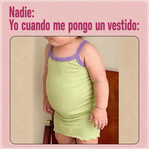 Hay vestidos que estilizan y luego están estos hijos de su cola. #memegirl