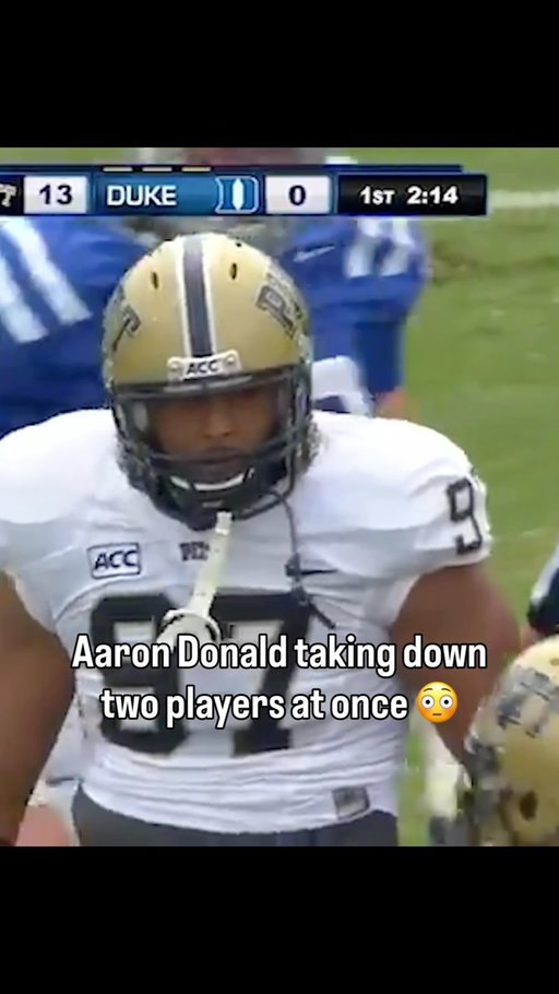 Aaron Donald is coming out of retirement 🔥

Dude was different in college 😳
