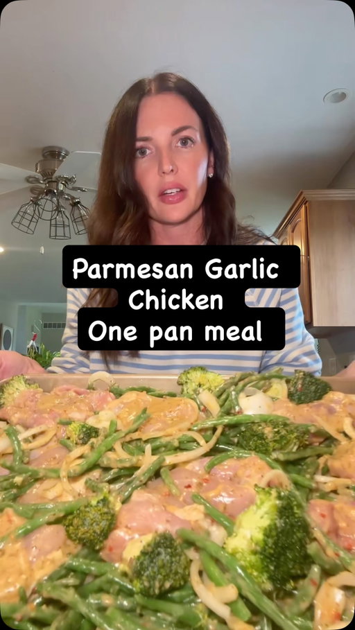 Parmesan garlic chicken one pan meal 

#easyrecipe #cookwithme #quickdinner #easyrecipeideas #aldimeal