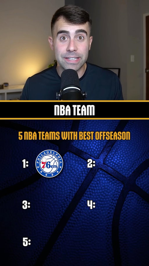 The Top 5 Best NBA Offseasons #nba
