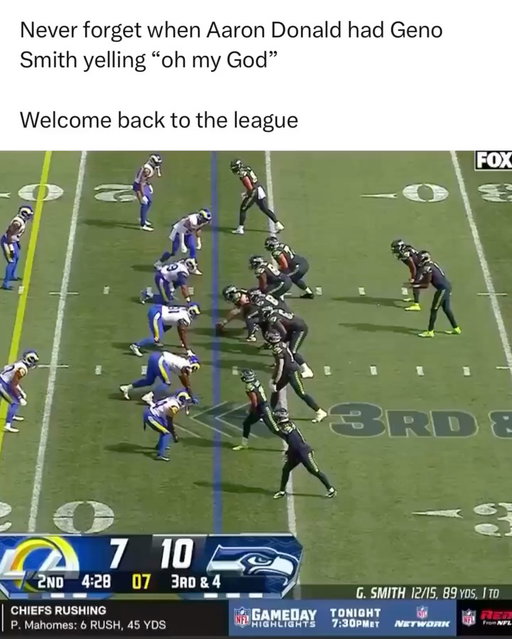 this duo is gonna be generational 😭

Aaron Donald unretiring to team up with Myles Garrett is the most terrifying sentence offensive coordinators will read all season. This duo combines five Defensive Player of the Year awards and over 236 career sacks between them, and now they’re lining up on the same front for the Rams.

Garrett’s coming off a record 23-sack season, and Donald’s proven he can still dominate whenever he steps on the field, this isn’t a farewell tour, it’s a real partnership built to wreck offenses. Quarterbacks in the NFC are about to have the worst Sundays of their careers.

Is this the scariest defensive duo the league has ever seen on paper?