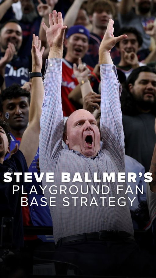 Lou Williams says Steve Ballmer renovated nearly 500 public basketball courts across Los Angeles with one goal:
 
He knew he couldn’t turn Lakers fans into Clippers fans. So, he went after the next generation.
 
Put Clippers courts in neighborhoods. Build the connection early. Create fans from the ground up.
 
“All they know is Clippers.”
 
(via@undergrndlounge)