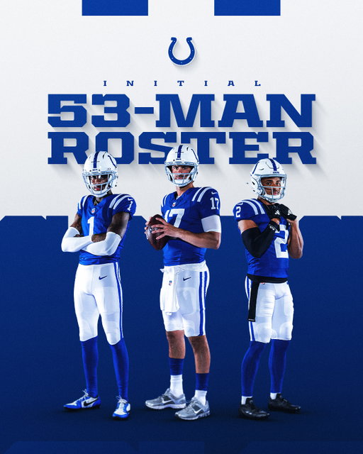 our initial 53-man roster.