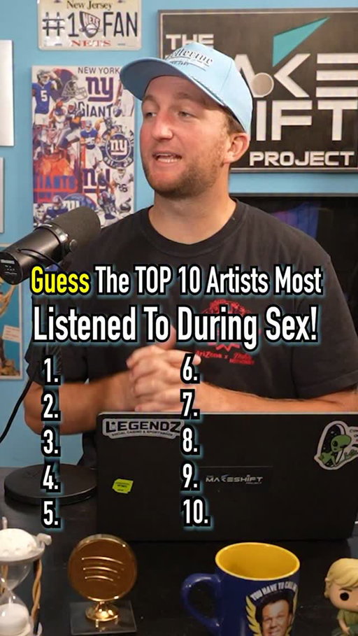 Guess The Top 10 Artists Most Listened To During Sex!