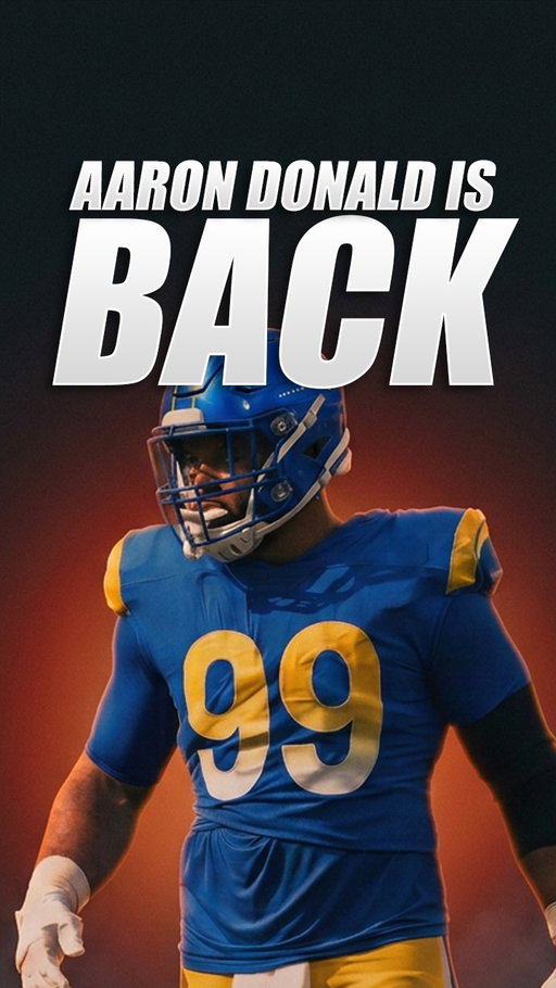 Aaron Donald is BACK & Josh Jacobs is suspended for at LEAST 10 games #rams #aarondonald #football #nfl #packers