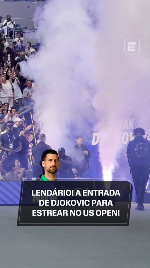 A chegada de Djokovic para estrear no US Open! Ele está enfrentando o argentino Mariano Navone!

Assista aos jogos AO VIVO do US Open pela ESPN no Plano Premium do #DisneyPlus!

#USOpenNaESPN

#djokovic #usopen