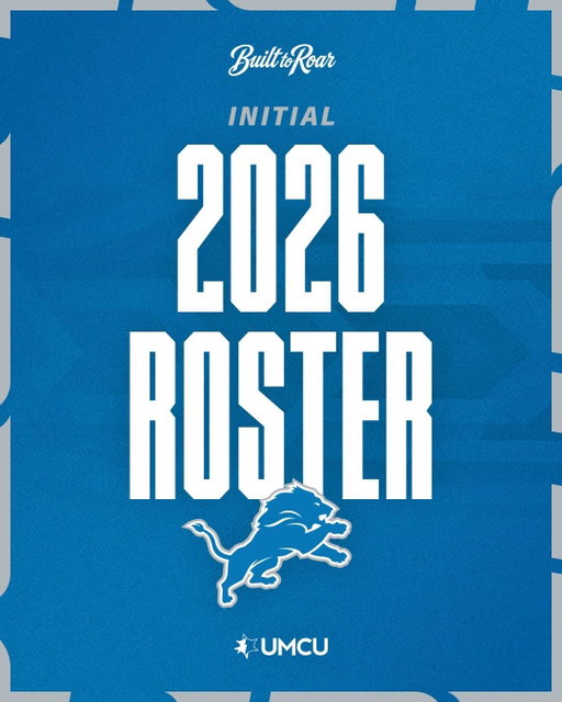 Lions establish initial 53-man roster