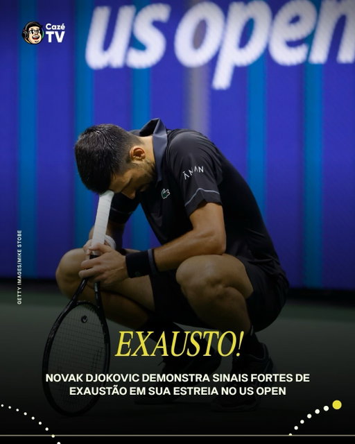 UMA BATALHA! 🥵

Novak Djokovic está em um confronto MUITO difícil em sua estreia no US Open. Já são mais de 3 horas de partida contra Mariano Navone, da Argentina. Djoko está vencendo o argentino por 2 a 1.

O sérvio está demonstrando sinais de exaustão, chegando a vomitar em uma delas. Mesmo assim, segue firme em quadra tentando seguir o sonho do 25º Grand Slam.

#CoberturaCazéTV #Tênis