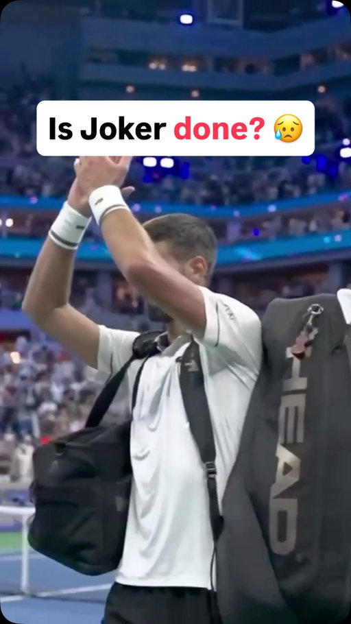Novak Djokovic bids farewell to the crowd in what might’ve been his final match ever. 🙌

Joker was eliminated by Mariano Navone in a tight-fought First Round matchup at the #USOpen