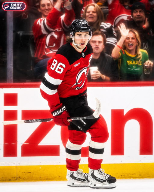 What kind of season will Jack Hughes have in 2026–27? 👹

#nhl #nhlhockey #dailyfaceoff
