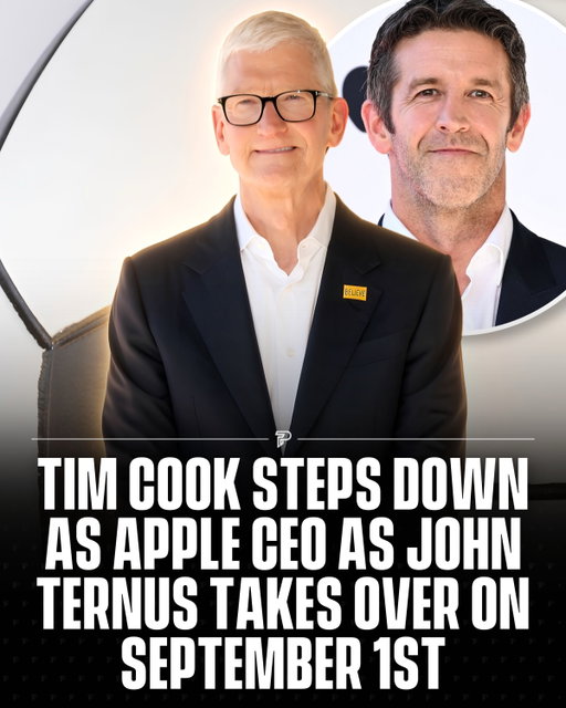 A major change at Apple. 🍎

After more than 15 years as CEO, Tim Cook will officially step down on September 1st, 2026, with John Ternus taking over as Apple’s new CEO.

Tim will transition into the role of Executive Chairman, while John takes the reins of the company.

The leadership change marks the beginning of a new era for Apple. 

#Pubity #Viral #News #Tech