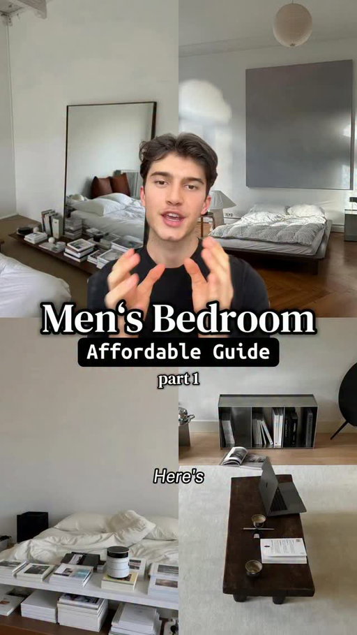 Men‘s Affordable Bedroom Finds part 1 #interior #aesthetic #ikeafinds #furniture #bedroomfinds @ikeaaustria @zarahome @rugeditorial