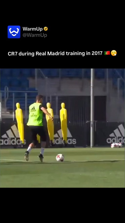 😮‍💨

Cristiano Ronaldo concluded his historic Real Madrid tenure during the 2017–18 season with 44 goals in 44 appearances across all competitions. His campaign featured a fifth career UEFA Champions League title—Madrid’s third consecutive European crown—secured with a 3–1 victory over Liverpool in Kyiv. Ronaldo finished as the tournament’s top scorer with 15 goals, highlighted by his iconic overhead bicycle kick against Juventus in Turin. Domestically, he struck 26 times in 27 La Liga matches and helped Madrid lift the Supercopa de España, UEFA Super Cup, and FIFA Club World Cup. His final appearance for the club came in the Kyiv final, preceding his €100 million transfer to Juventus in July 2018.

(Via @realmadrid )
