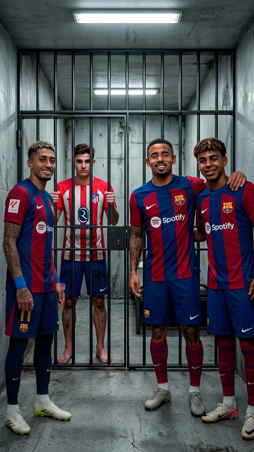 Julián Álvarez finally got visitors from Barcelona… but Gabriel Jesus crushed his hopes

#fcbarcelona #gabrieljesus #julianalvarez #lamineyamal #football