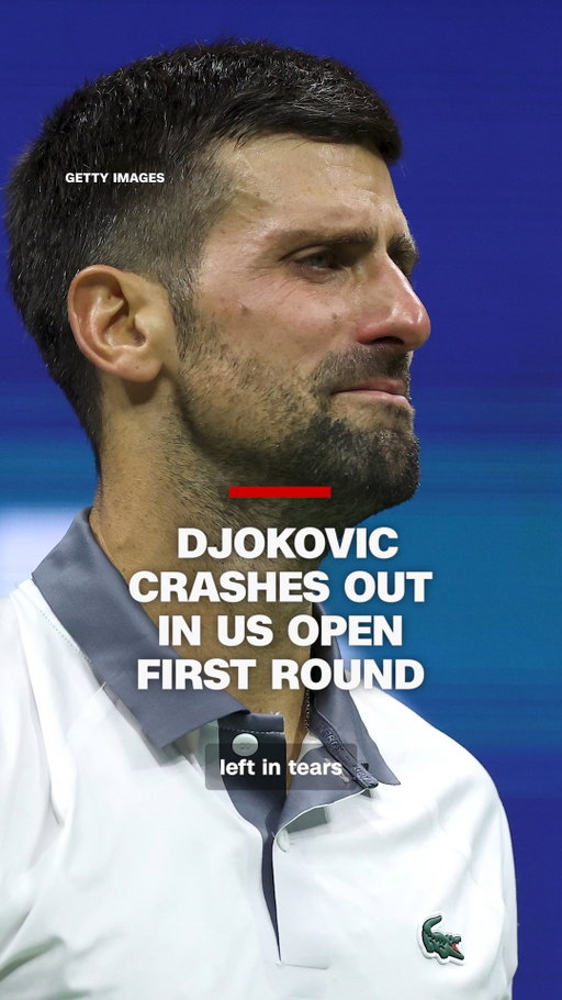 Novak Djokovic, the record 24-time Grand Slam champion, crashed out in the first round of the US Open after a five-set defeat to Mariano Navone. Djokovic appeared to struggle physically during the match, leading to questions about whether he may retire.

Read more at CNN's link in bio.