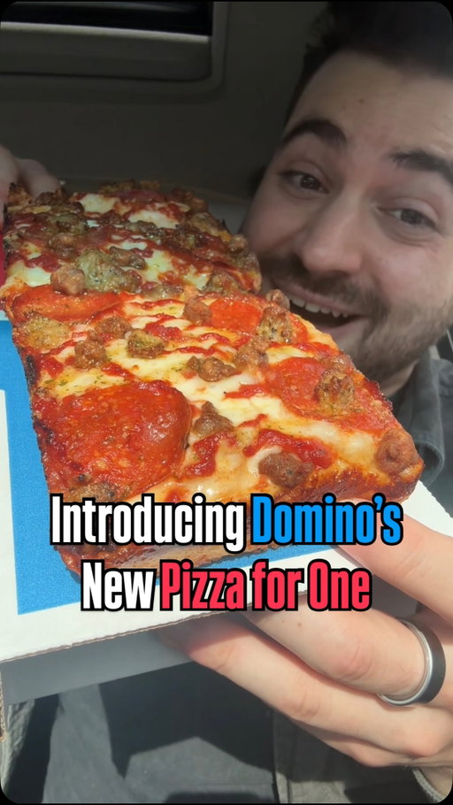 #ad Domino’s first-ever pizza for one just hit the menu so you know we had to try it!

Feast your eyes on the Domino™, a new Detroit-style pizza with parmesan crust. Customizable how YOU want it, it’s the perfect individual meal. As a lifelong Domino’s lover, it’s everything I hoped for. Pillowy soft dough paired with a nice, crispy bite plus all of my favorite toppings. If you want my recommendation: hot sauce, chicken, banana peppers, but the best part is, the Domino™ is for you and only you, so you can personalize it just the way you’d like.

You can find the new Domino™ from @Domino’s available now nationwide. 

How will you build yours?

#pizza #fastfood #dominos #foodstagram