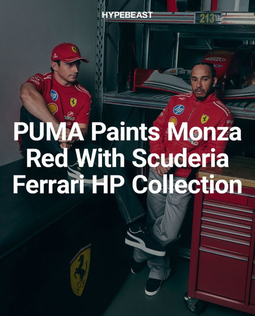 @pumamotorsport has reunited with @scuderiaferrari to craft a new collection celebrating Michael Schumacher’s racing legacy.

Awash in the team’s signature red, the limited-edition range weaves iconography from his career with contemporary motorsport styles, such as the racing jacket, which emulates the driver’s uniform with contrasting stitching and embroidered logos.

Alongside the garments, PUMA also drops a pair of Speedcat and Speedcat Pros. The racing silhouettes combine the key features from the range, including the seven stars and Scuderia Ferrari HP logo.

Ahead of its debut on the Formula 1 Monza Grand Prix grid, Lewis Hamilton and Charles Leclerc sport the collection in a new campaign, honoring Schumacher’s influence on the team today.

Explore the PUMA for Scuderia Ferrari HP Monza collection on Hypebeast.com.

In partnership with PUMA