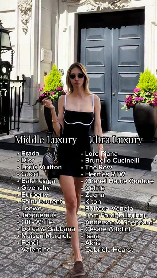 Middle Luxury brands VS Ultra Luxury 

#luxurylifestyle #wealth #wealthbuilding