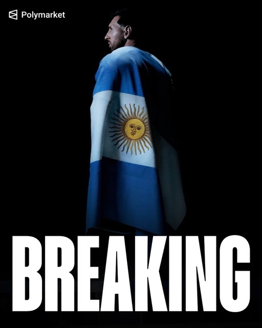 🚨😔BREAKING NEWS: LIONEL MESSI RETIRES FROM INTERNATIONAL FOOTBALL.

Messi will not play for Argentina national team anymore.

Follow @polymarketfc for the latest football news 🗞️