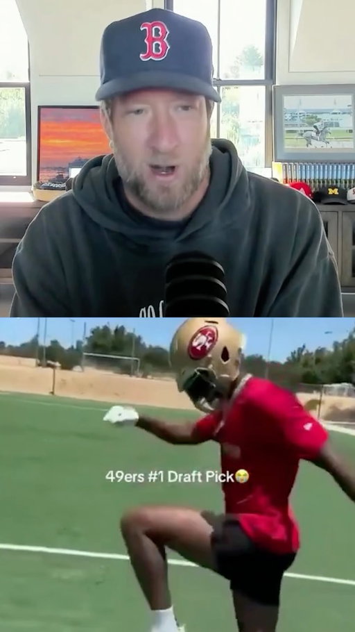 Are we impressed or disgusted by the the fake 49ers player?