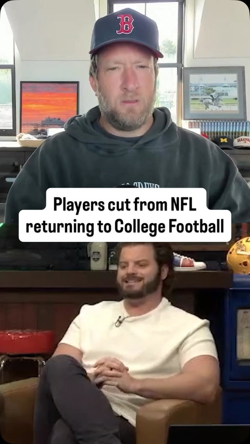 “It’s ridiculous, it’s stupid, the NCAA has created this issue themselves”
-@stoolpresidente on NFL players returning to College Football