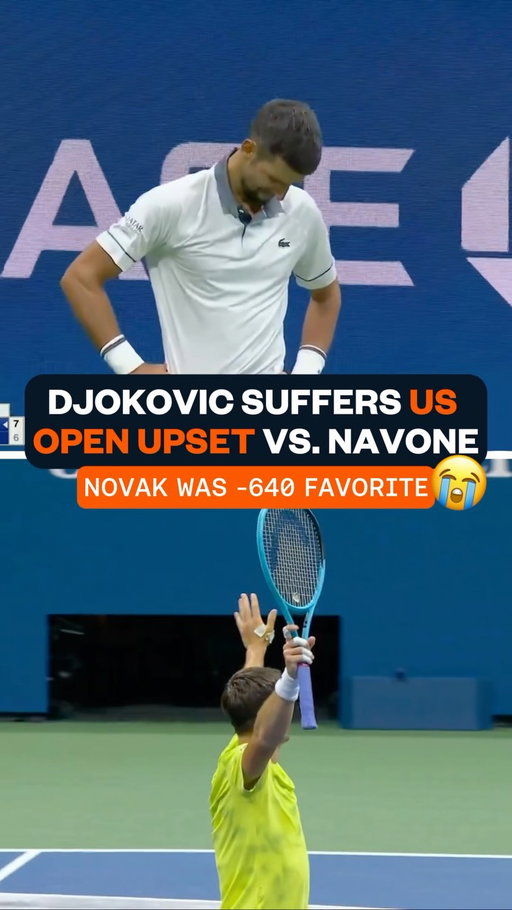 Novak Djokovic lost in the first round of the US Open to Mariano Navone. It was the first time Djoker has lost in the first round of a Grand Slam tournament since 2006! 🤯