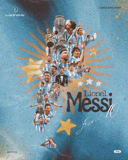 “I love, I loved, and I always will love being part of the national team.”

A truly exceptional international career comes to an end as Laureus Award winner Lionel Messi announces his retirement from the Argentina national team.

#SportUnitesUs