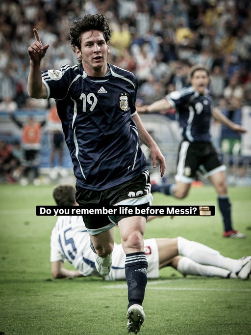 𝐖𝐞’𝐫𝐞 𝐠𝐞𝐭𝐭𝐢𝐧𝐠 𝐨𝐥𝐝, 𝐚𝐫𝐞𝐧’𝐭 𝐰𝐞.. 🥺💔

🏟️ 207 appearances — Argentina’s all-time record
⚽ 125 goals — Argentina’s all-time leading scorer
🎯 68 assists

🏆 FIFA World Cup champion — 20122
🏆 Copa América champion — 2021 & 2024
🏆 Finalissima champion — 2022
🥇 Olympic gold medal — 2008

🌎 6 Different FIFA World Cups Appearances
⚽ 21 World Cup goals 
👟 12 World Cup assists
🏅 2x World Cup Golden Balls

𝐃𝐨 𝐲𝐨𝐮 𝐫𝐞𝐦𝐞𝐦𝐛𝐞𝐫 𝐥𝐢𝐟𝐞 𝐰𝐢𝐭𝐡𝐨𝐮𝐭 𝐌𝐞𝐬𝐬𝐢 𝐢𝐧 𝐀𝐫𝐠𝐞𝐧𝐭𝐢𝐧𝐚 𝐬𝐡𝐢𝐫𝐭? 🎞️