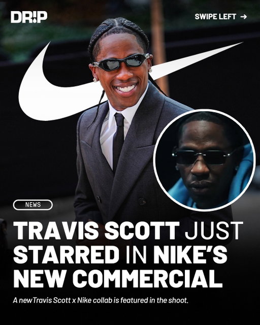 Nike just dropped a new campaign starring Carlos Alcaraz ahead of his US Open title defense today. The video features Travis Scott as both the narrator and an actor, teasing what looks like a new Cactus Jack x Nike collab 👀