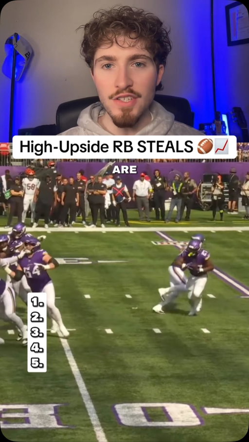 These RBs will WIN YOUR FANTASY FOOTBALL LEAGUE 🤯 #fantasyfootball