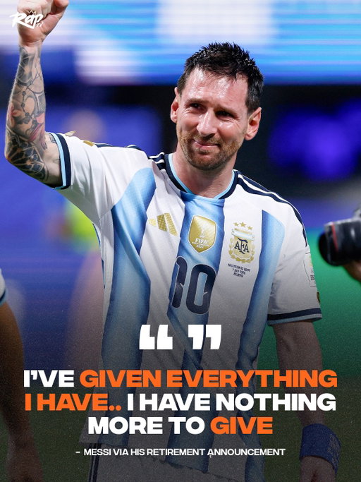 Messi announced his retirement from international football and this is what he had to say‼️

Messi wrote his retirement message on July 21st, just two days after the final.
