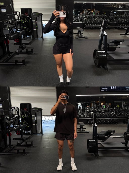 another week of gym fits 💌💫

•

•
@dfyne.official 

#gymcouple #explore #couple #gymfit #couplegoals