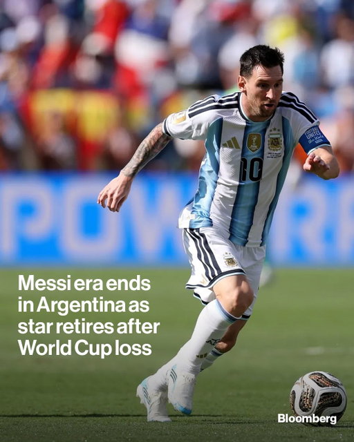 Superstar Lionel Messi announced his retirement from Argentina’s national team after more than two decades, marking the end of an era for the football-obsessed South American nation.

Tap the link in bio to read more. 

📷: Carl Recine/Getty Images