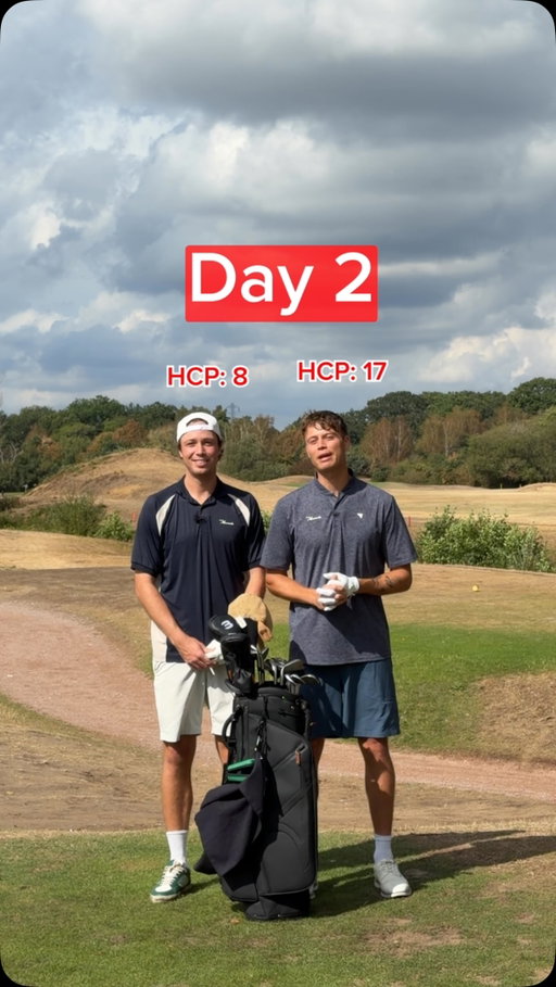 Day 2 can Nic beat Tim? 

Clubs: @takomogolf 
Clothes: @macadegolf 

Course: @pyrfordlakes